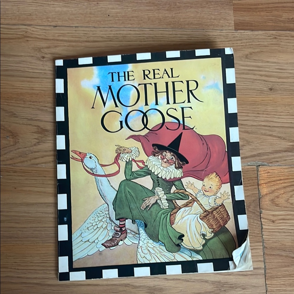 1986 vintage The Real Mother Goose Book
